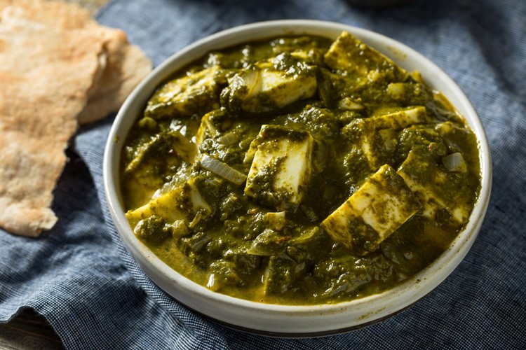 Saag paneer