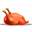 Pečené kuře, krůta